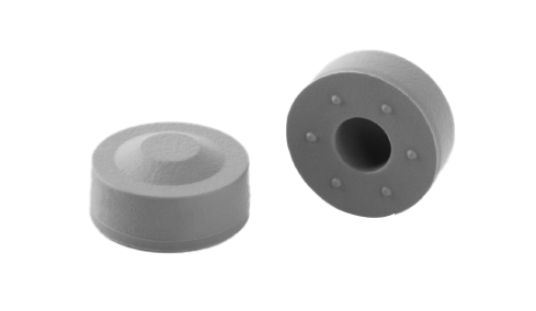 Polyisoprene rubber gasket for IV solution