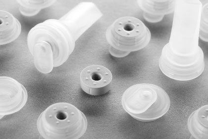 rubber syringe plunger